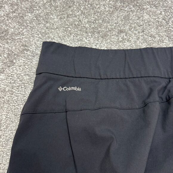Columbia Omni Shield Pull On Straight Pants Womens Large Black Outdoor Hiking - Picture 4 of 15